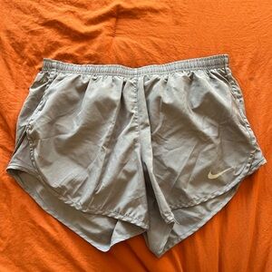 Nike Women's Light Gray Athletic Shorts